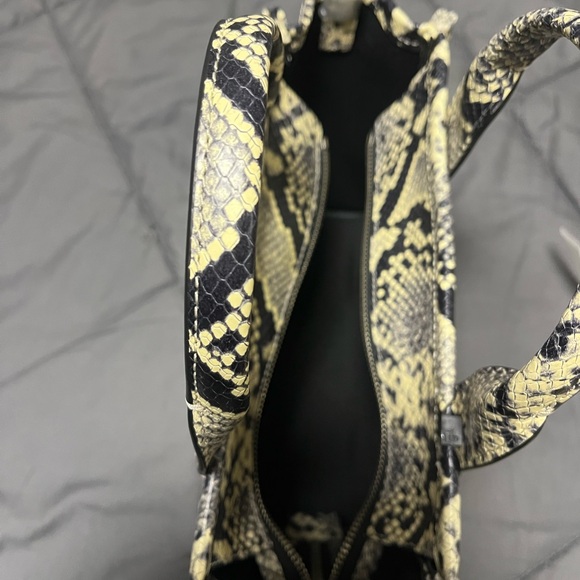 Marc Jacobs Black and Cream Python Tote - Picture 3 of 8